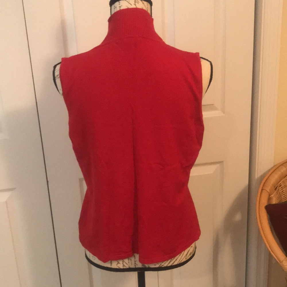 Alison Sheri High Neck Shell Sweater - Picture 4 of 6
